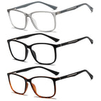 3 Pack Blue Light Blocking Reading Glasses